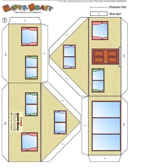 Greater Minnesota Housing Fund Home - Paper Cutouts by PaperToys ...