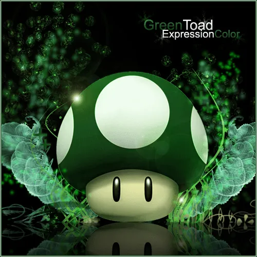 Green Toad Expression