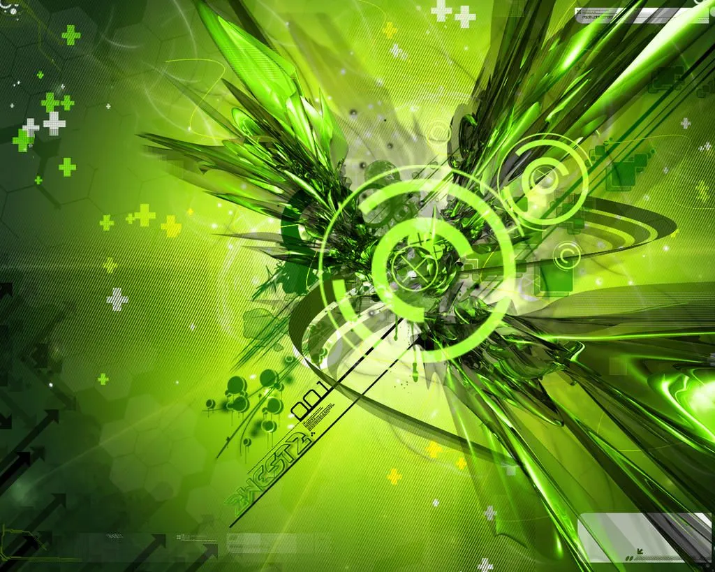 Green Vector Wallpaper by ~zwest on deviantART