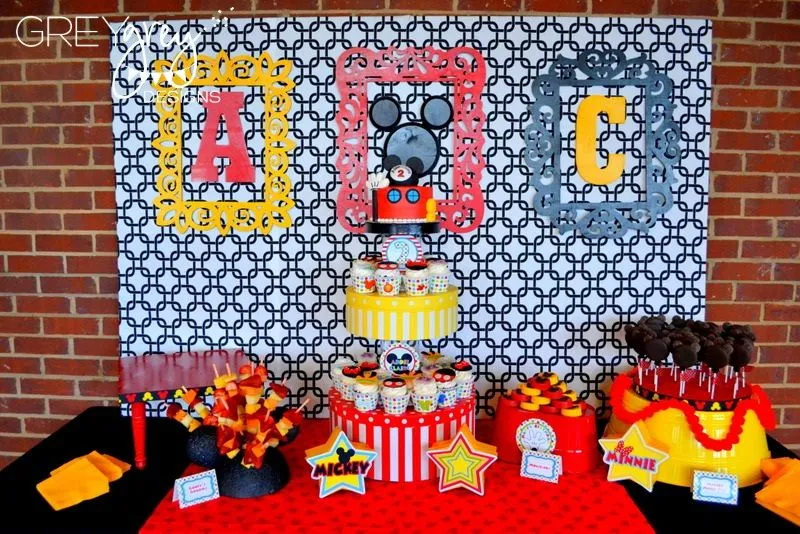 GreyGrey Designs: {My Parties} Addie Claire's Mickey Mouse ...