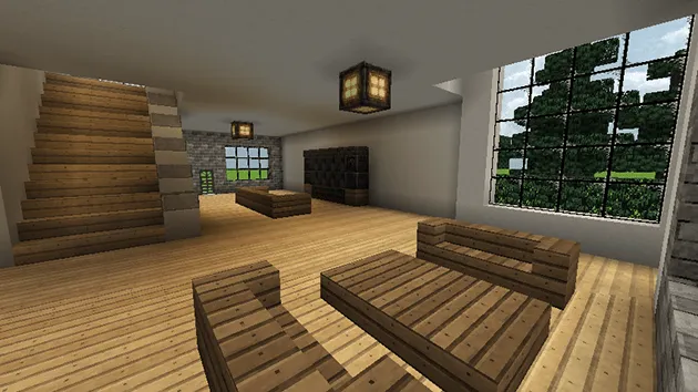 Gri Disegni - Minegrift: Modern House 1 - Casa Moderna en Minecraft