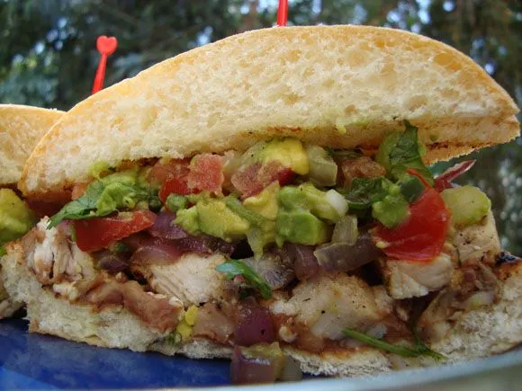 Grilled Chicken Torta Recipe - Average Betty