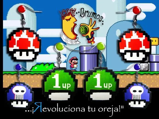 Grumos••: ••Hongo de Súper Mario Bros