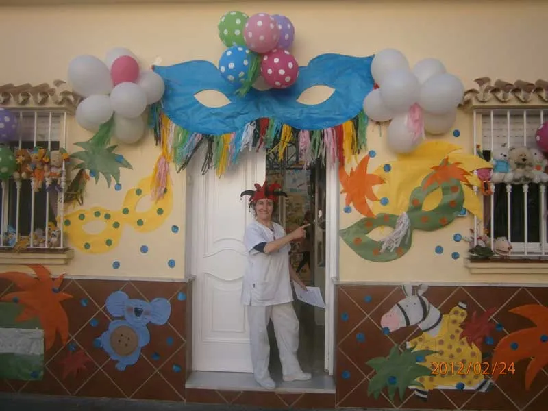 Guardería Piruetas: Que maravilloso decorado por Carnaval!!