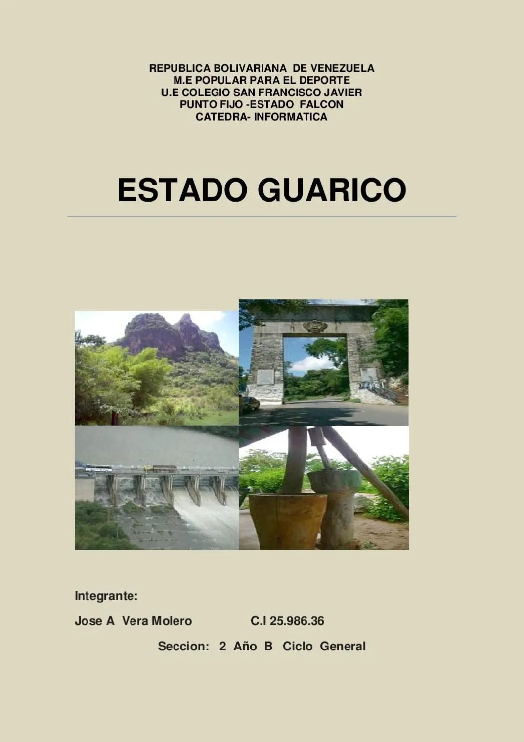 Estado guarico by jose vera - Issuu