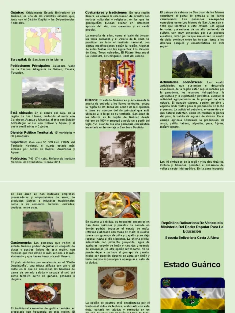 Guárico | PDF | Cocina de las Americas | Preparación de comida y bebida