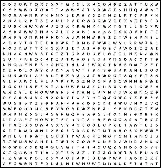 Guarida de un gato bipolar: Sopas de letras