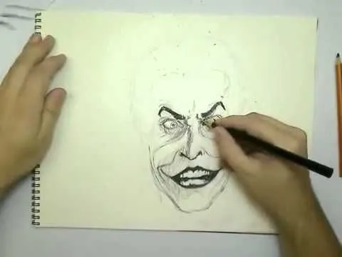 Guason dibujo a lapiz facil - Imagui