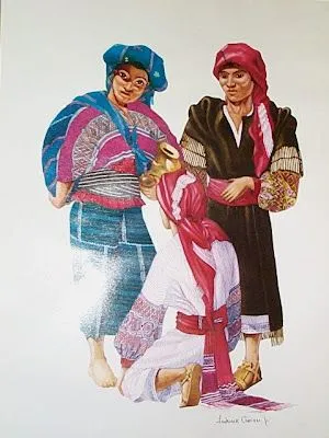 Guatemaltecos Importantes: Trajes Tipicos