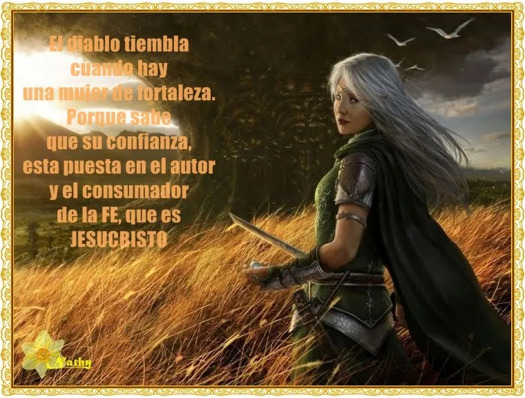 Mujer Guerrera Dios Que Nadie Haya - InspiriToo.