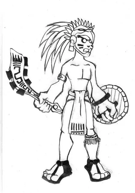 guerrero aguila chido by AlvarezTequihua on DeviantArt