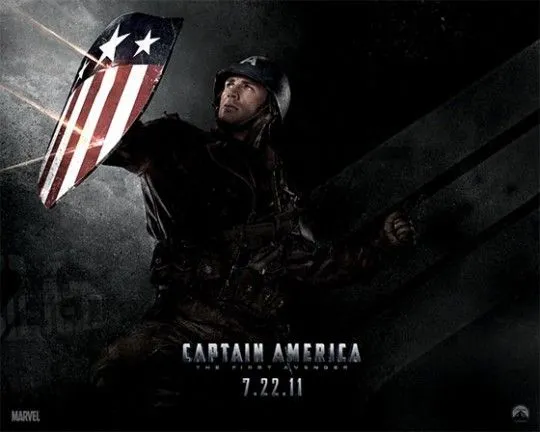 El Guerrero de la Luz: Las promos del Capitan America: El Primer ...