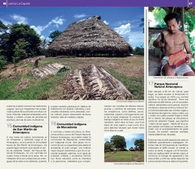 Guía Turística Del Amazonas, Eventos RecreAccion y Turismo