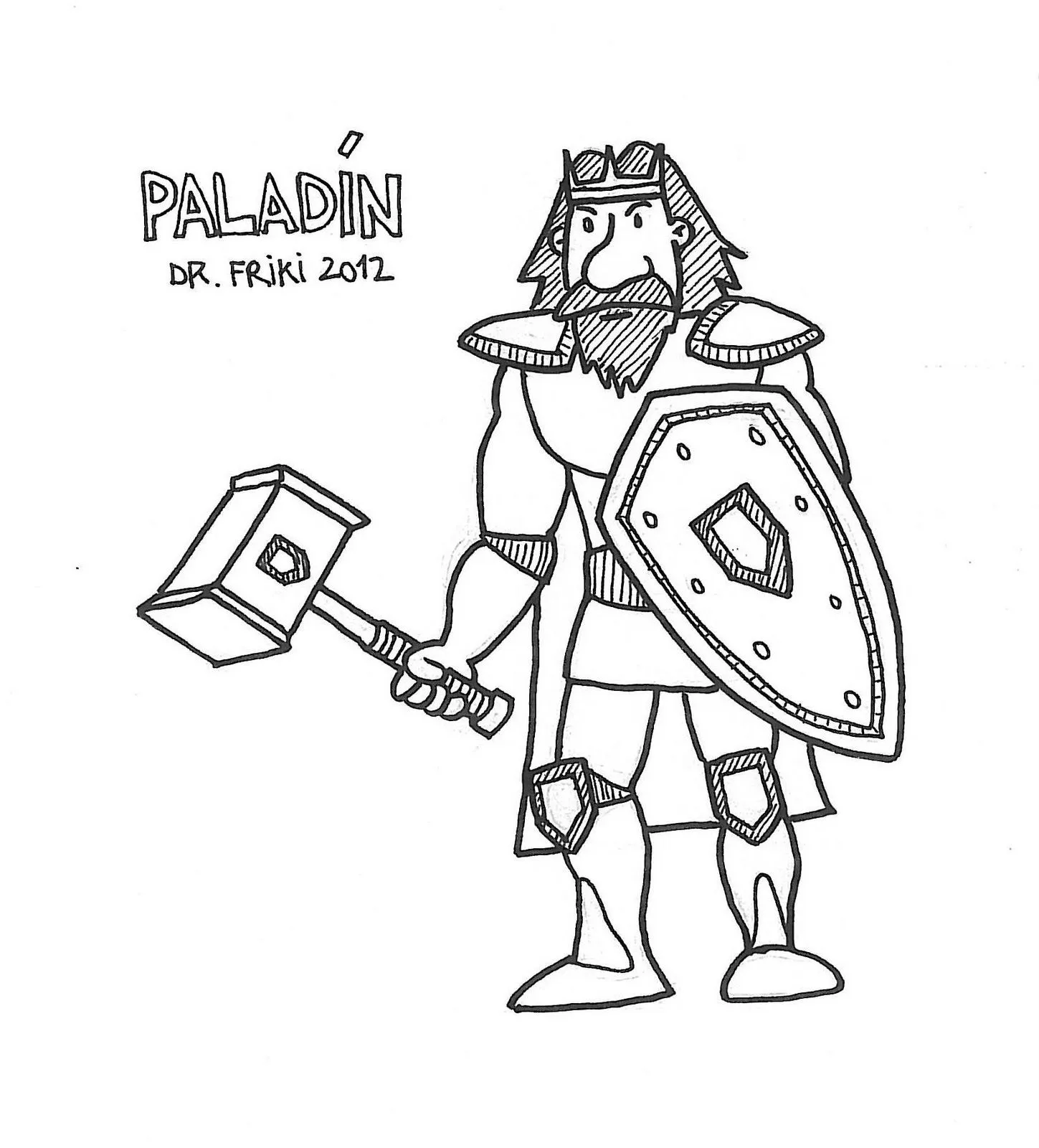 GuíasWOWlv85: Dibujo: Paladín protección