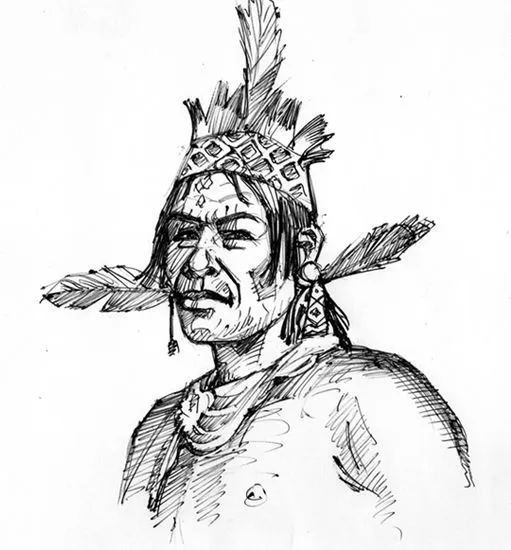 Indigena dibujo - Imagui