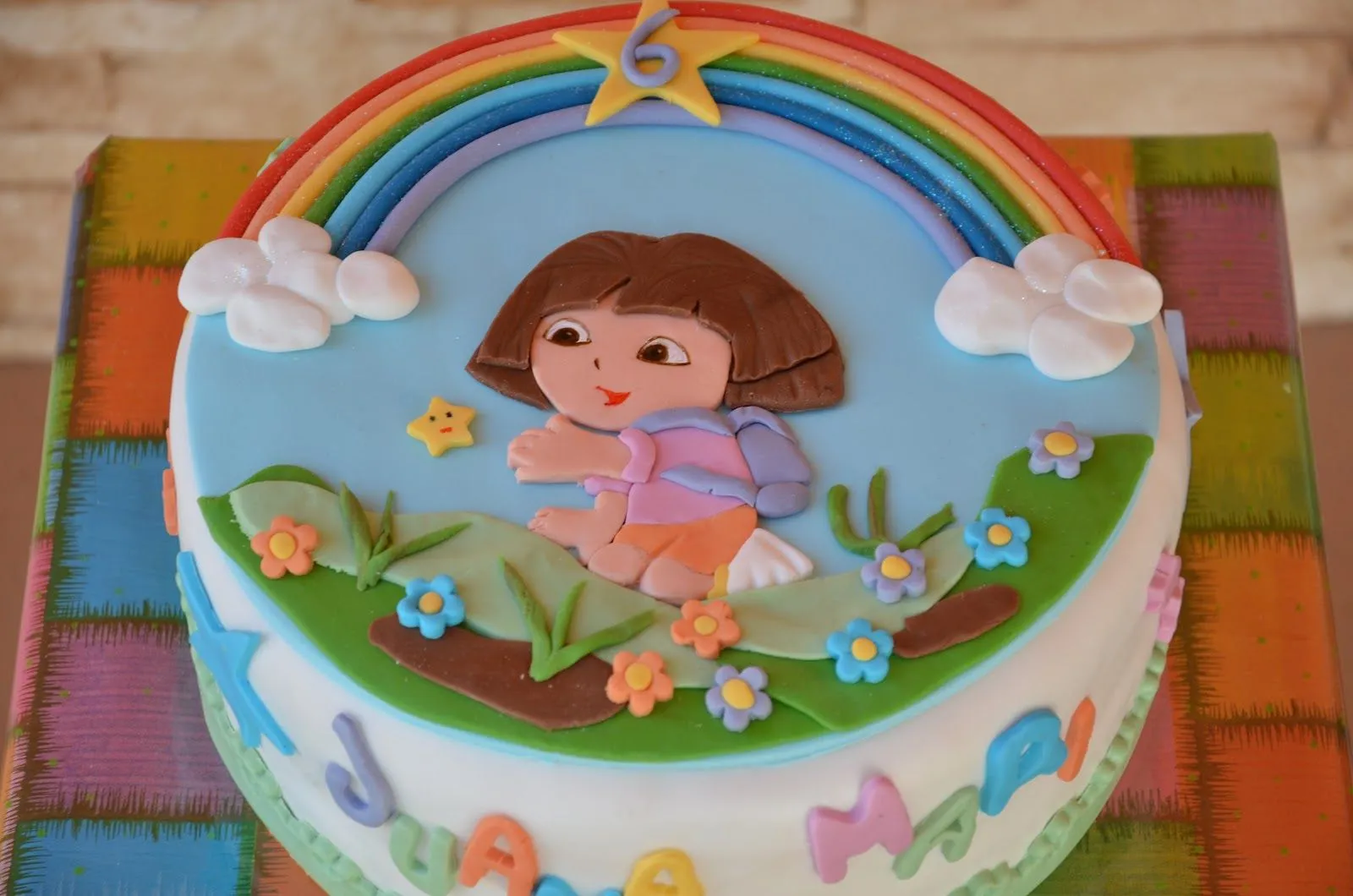 Un guiño al paladar: TARTA FONDANT DORA LA EXPLORADORA