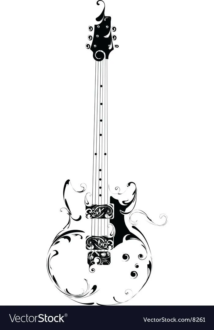 Guitar vector art - Download Guitar vectors