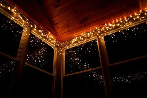 Cosas que me gustan. Luces blancas en una ventana... • Pop-