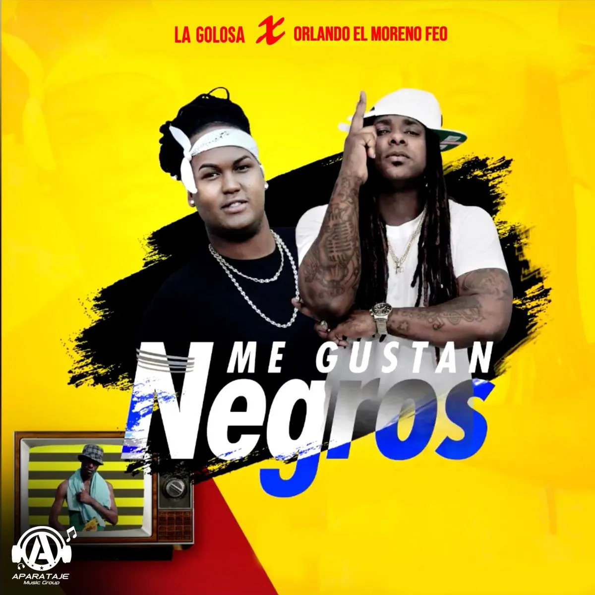 Me Gustan Negros - Single by La Golosa & Orlando El Moreno Feo on Apple  Music