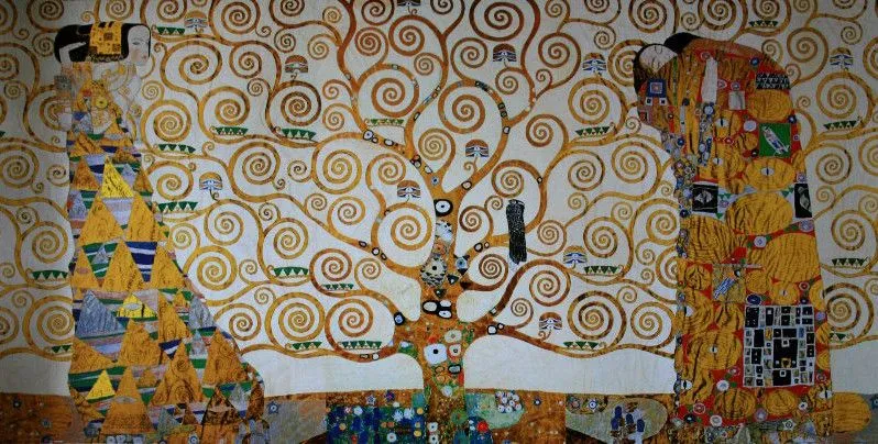 Gustav KLIMT : El árbol de la vida, 1909 : lámina, lujuosa ...