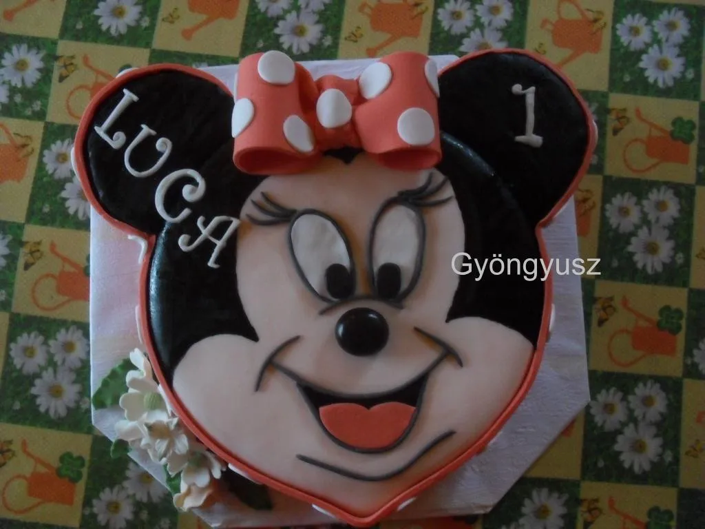 Gyöngyusz konyhája és cukrászdája: Minnie egér torta