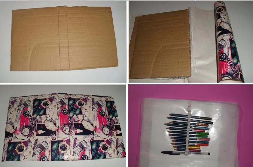 h1>Cartuchera un piso (con material reciclado)</h1> : VCTRY's BLOG