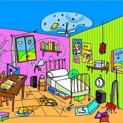 La habitación desordenada | Cuentos infantiles. Cuentos para niños ...