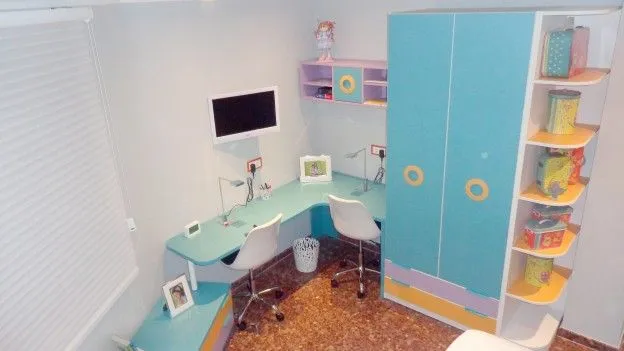 Habitación infantil para niñas de 6 y 10 años - ElMenut