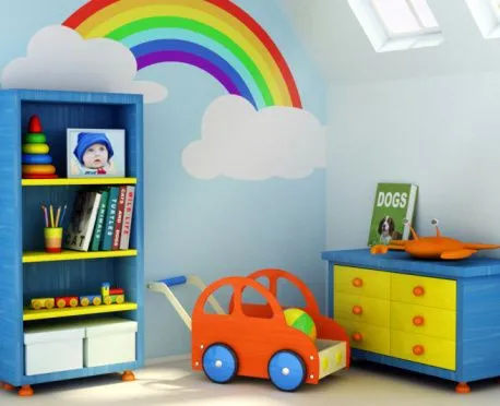 Habitaciones con estilo: CÓMO PINTAR EL DORMITORIO DE LOS NIÑOS