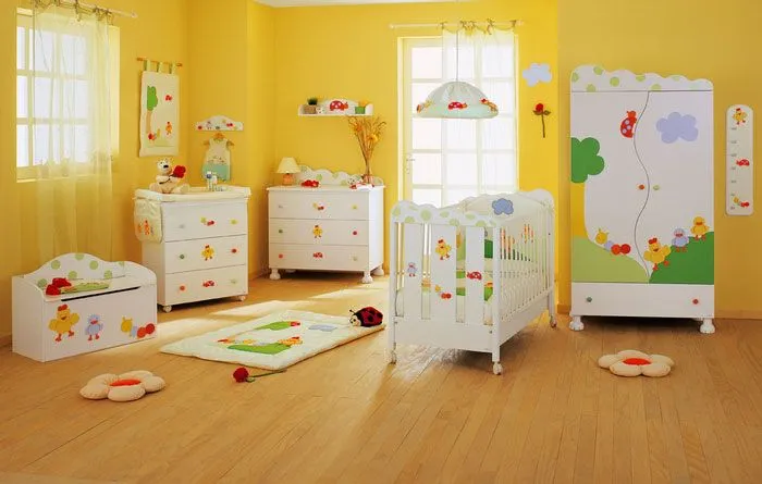 Habitaciones infantiles: cómo combinar los colores