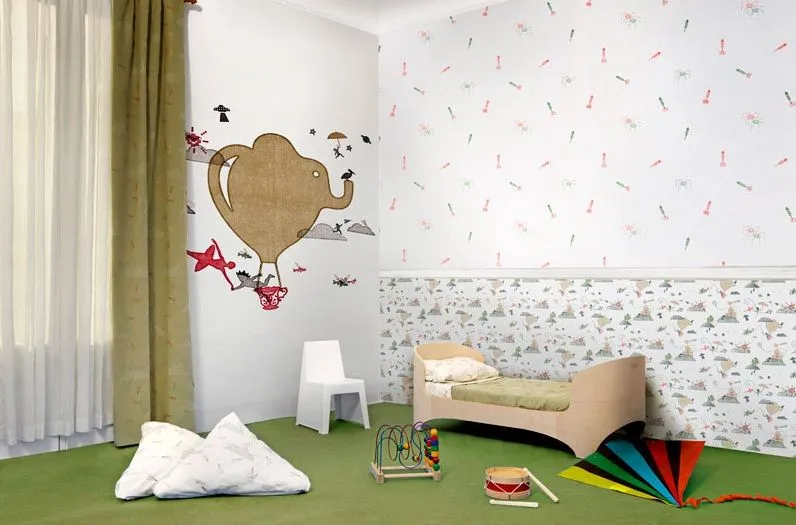  ... para habitaciones infantiles4 Wallpapers para habitaciones infantiles