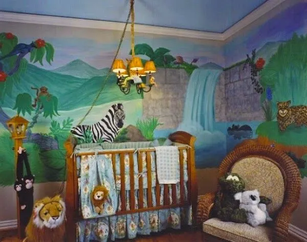 Habitaciones tema la selva - Dormitorios colores y estilos