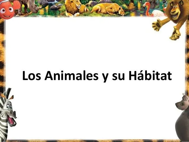 Habitat de los animales