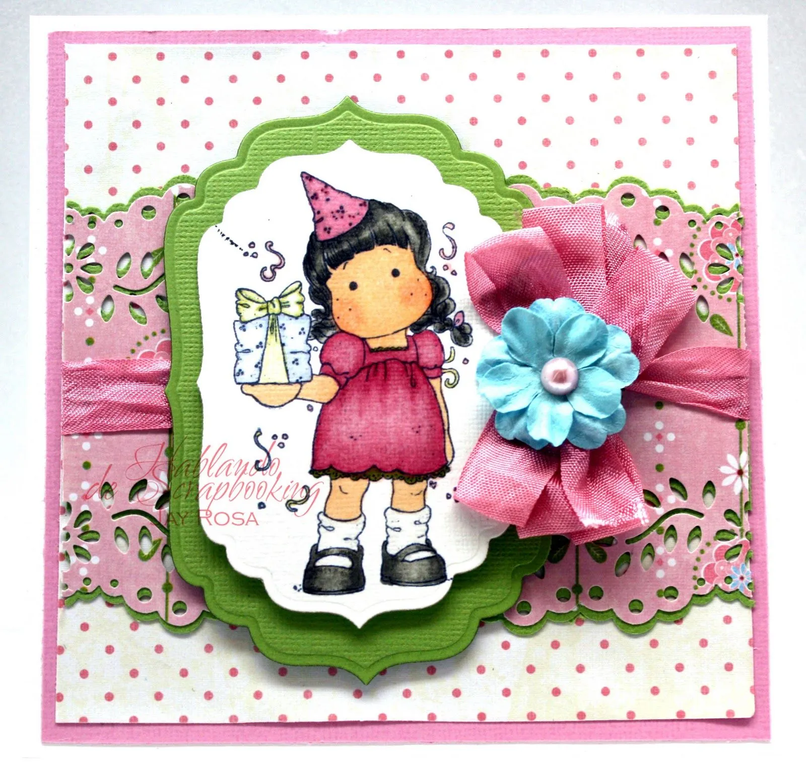 Hablando de Scrapbooking...: Tarjetas de cumpleaños