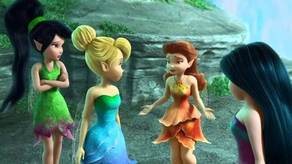 Hada azul de Tinkerbell - Imagui