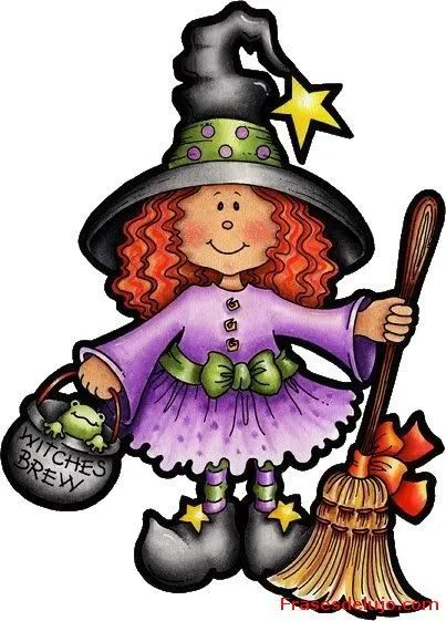 halloween dibujos brujas a color - Buscar con Google ...