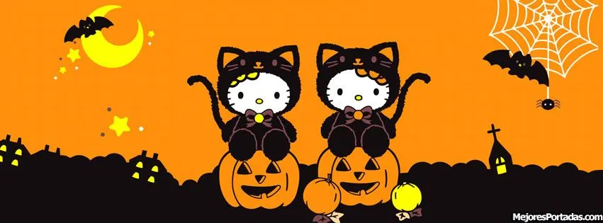 Halloween Hello Kitty | Portada Facebook