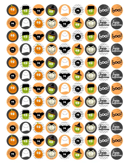 Halloween: Mini Kits para Imprimir Gratis. | Ideas y material ...