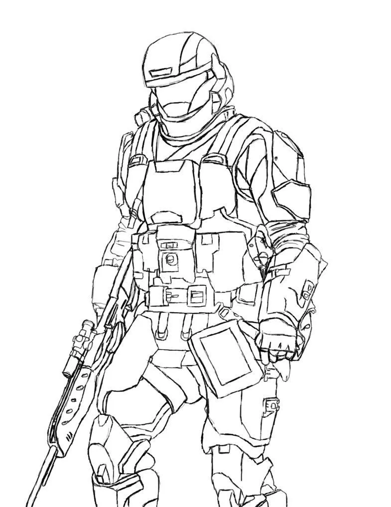 Halo Odst Coloring Pages | Printable Coloring Pages | Advanced ...