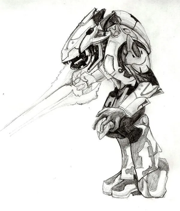 Halo Wars: Elite by CatNCobra on DeviantArt