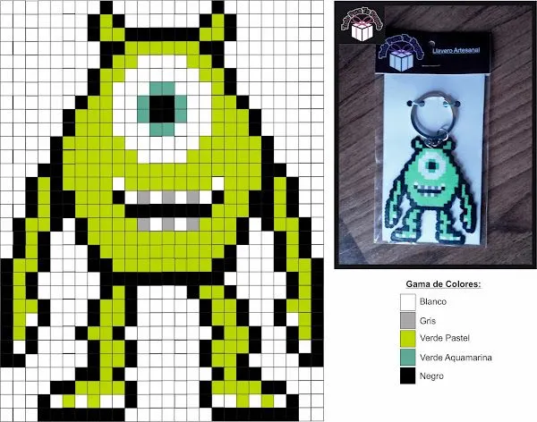 hama beads | Aprender manualidades es facilisimo.