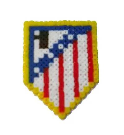 Hama beads B-Cino: Atlético de Madrid