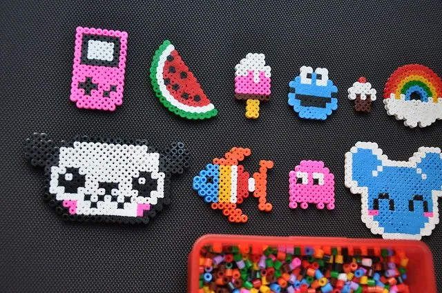 Hama beads made ​​for my daughter. | Flickr - Photo Sharing!