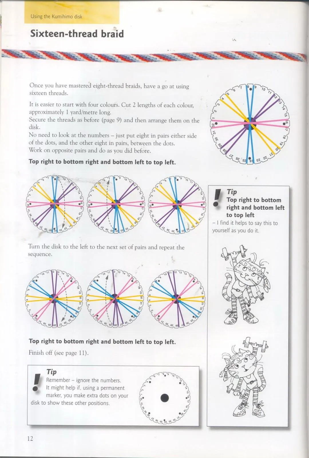 hamoraima: Patrones kumihimo