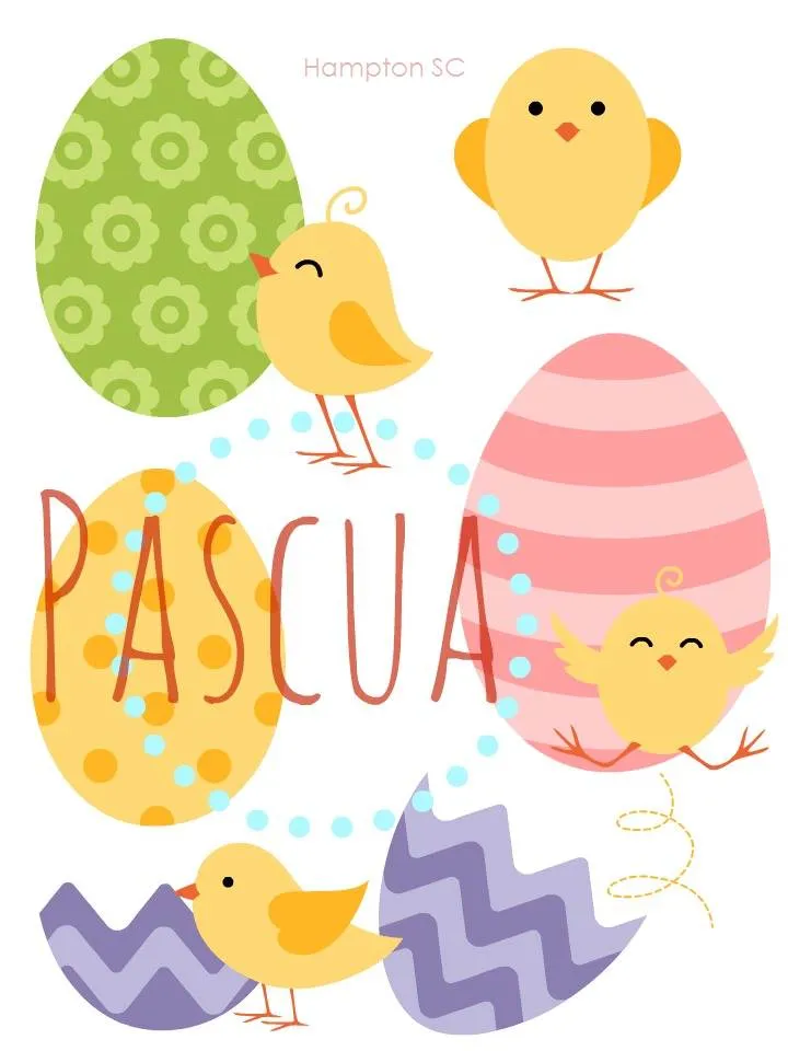 HAMPTON SC: Pascua en PicMonkey