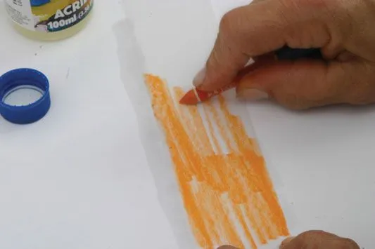 Handmade-kursy ,wzory ,tutoriale: Ramka z pergaminowymi kwiatkami