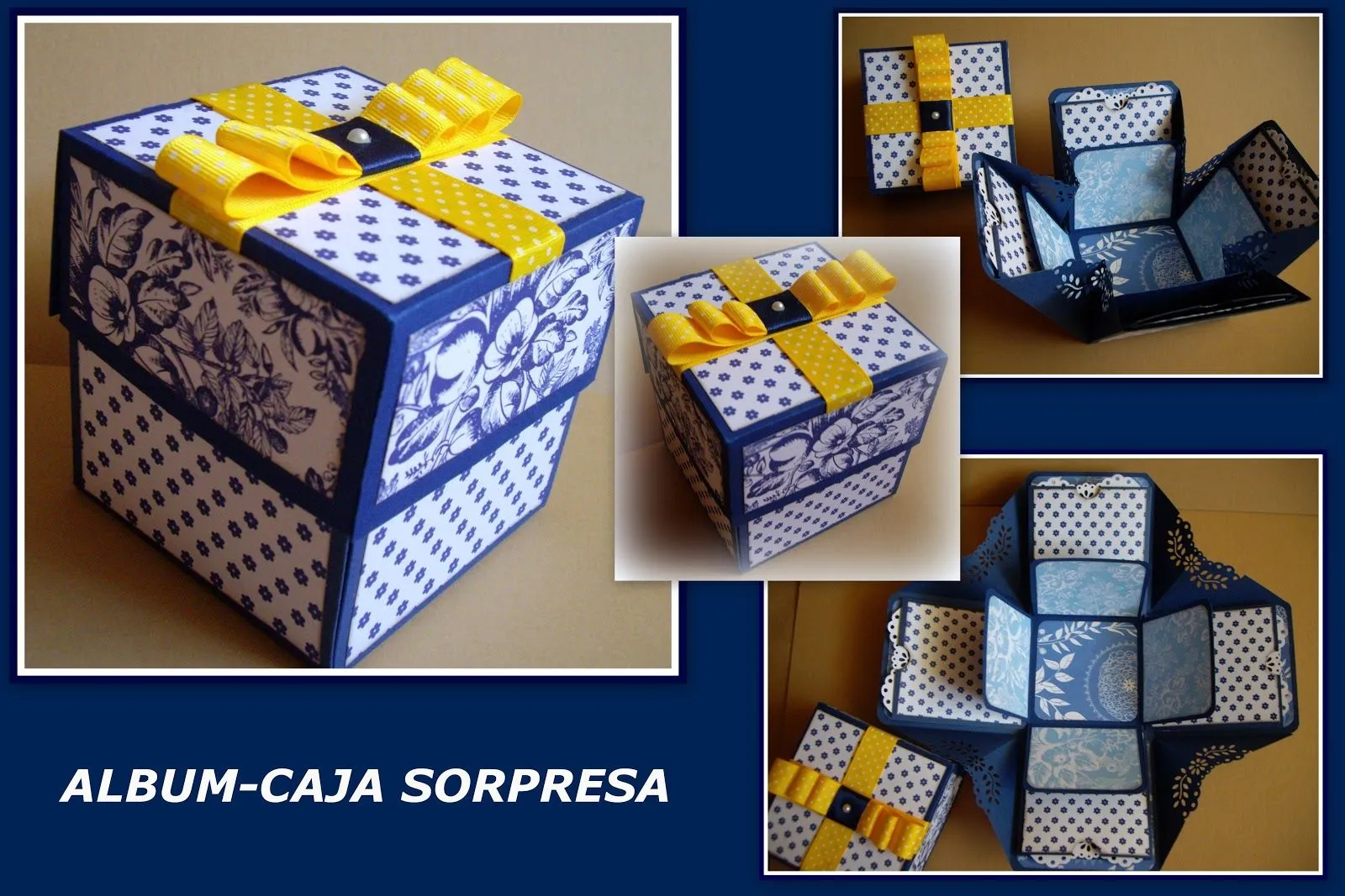 HappinesScrap: Album-Caja Sorpresa