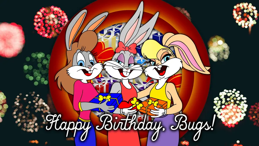 Happy Birthday Bugs Bunny! by HoneyBunnyFanClub on deviantART