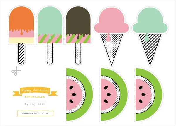 Happy Summer” Printables