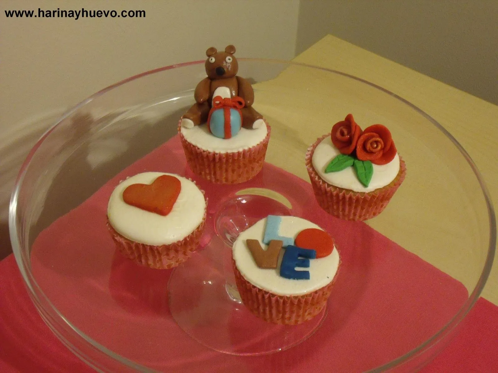 HARINA Y HUEVO: Cupcakes de miel